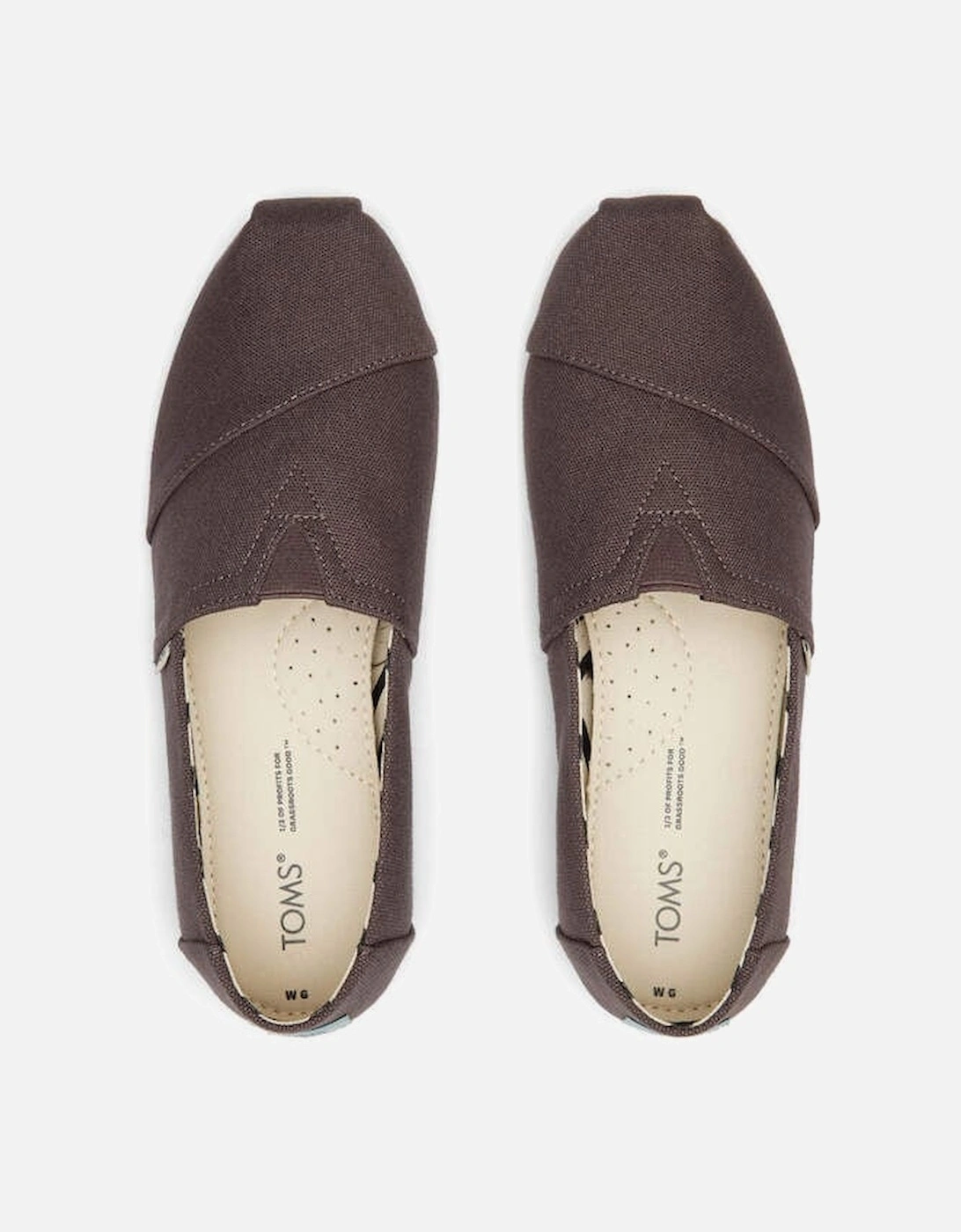 Womens Alpargata Recycled Canvas - Ash