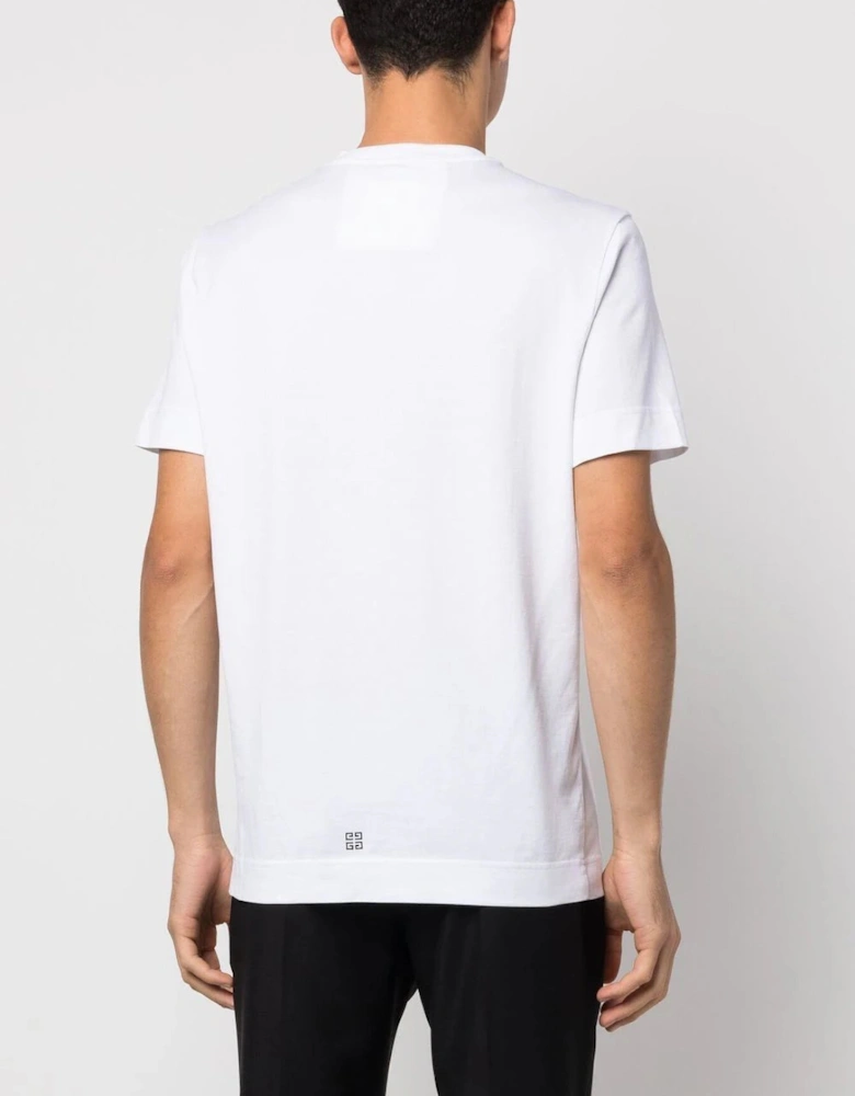 Archetype Logo Print Oversized T-Shirt in White