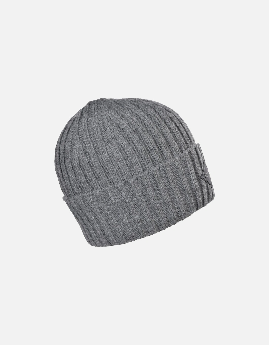 Ribbed Knit Hat & Glove Gift Set, Grey Melange