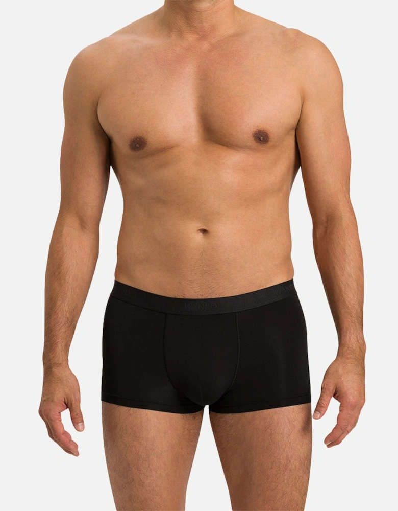 Micro Touch Boxer Trunk, Black