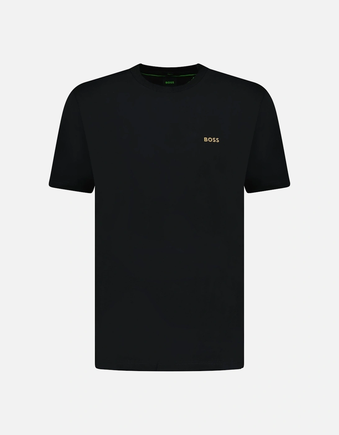 Active Gold Logo-Print T-Shirt Black, 3 of 2
