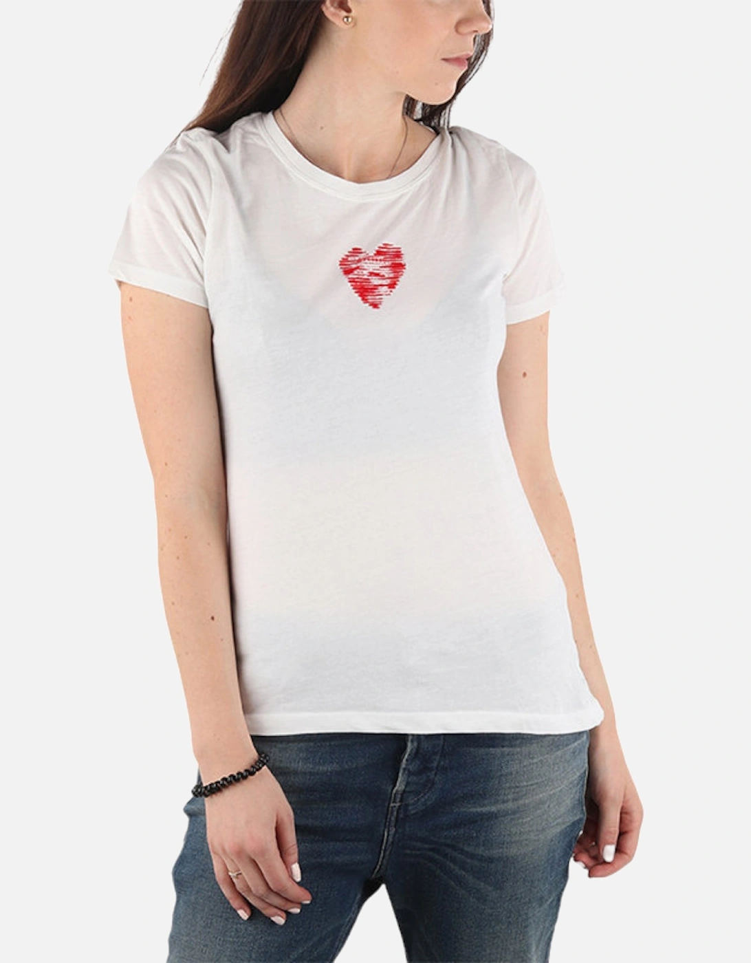 T SILY C Womens T Shirt Crew Neck Short Sleeve Top Casual Summer Tee NEW, 4 of 3