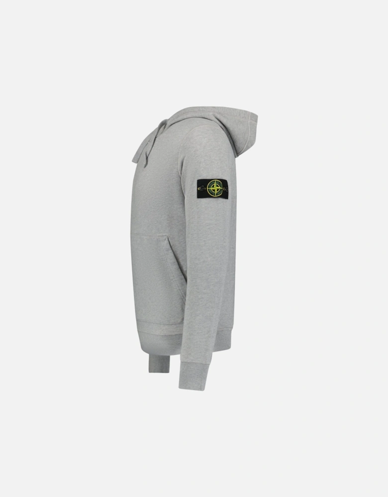 Cotton Hooded Sweatshirt Grey