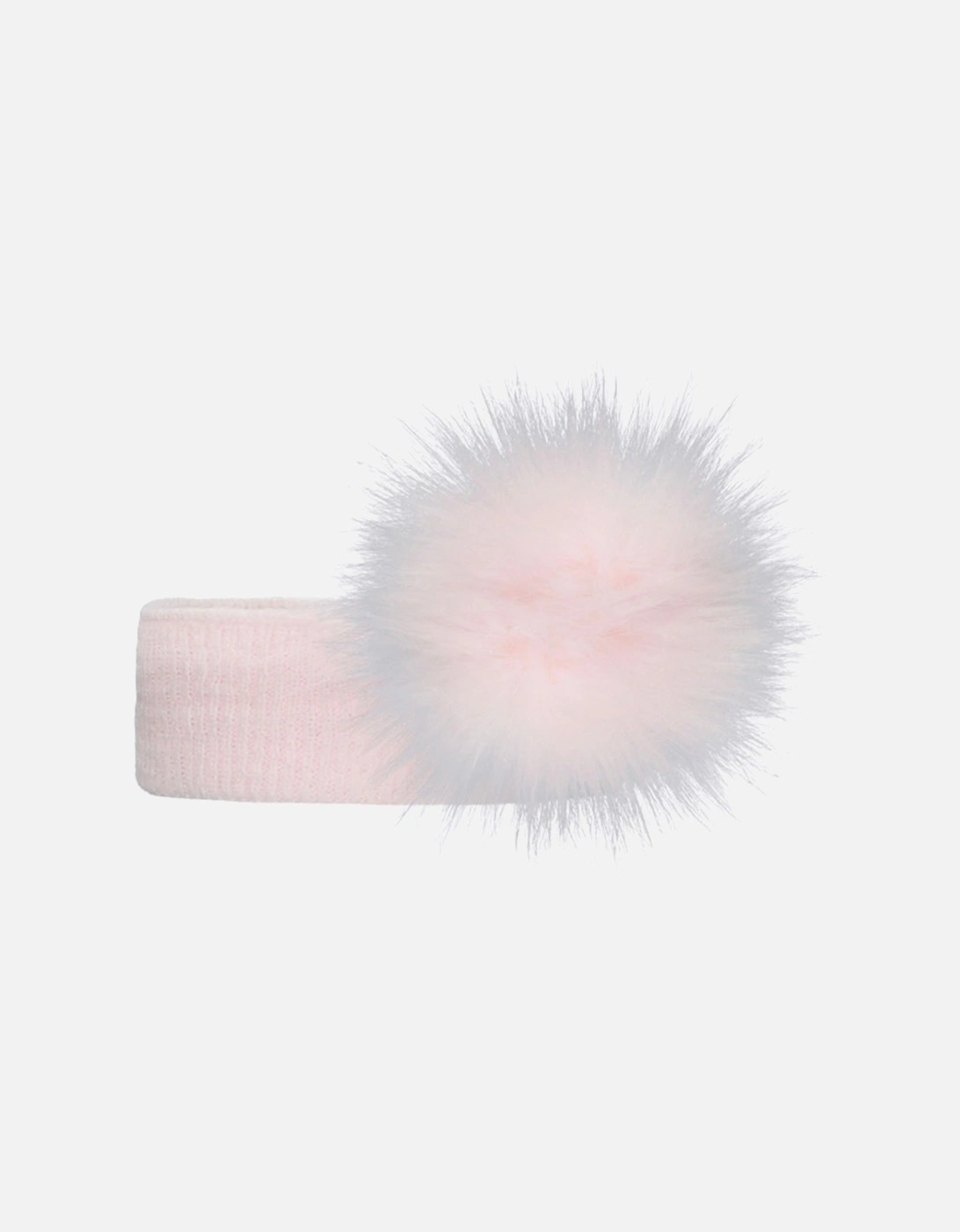 Girls Pink Pom Headband, 2 of 1