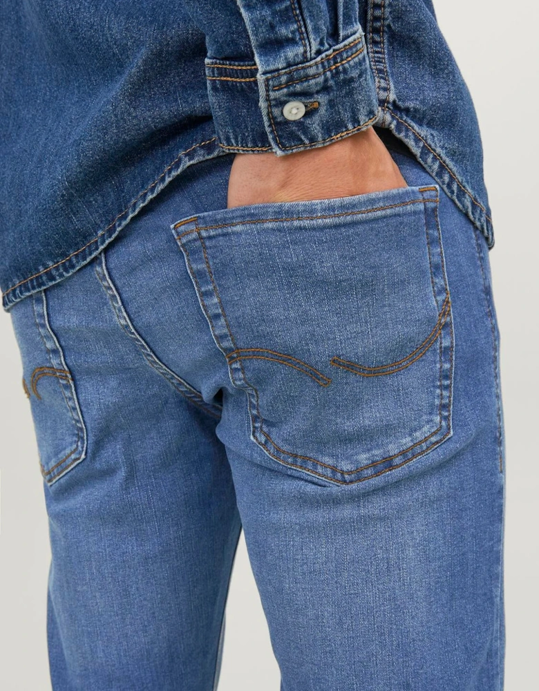 Glenn Original 223 Slim Fit Jeans - Mid Blue