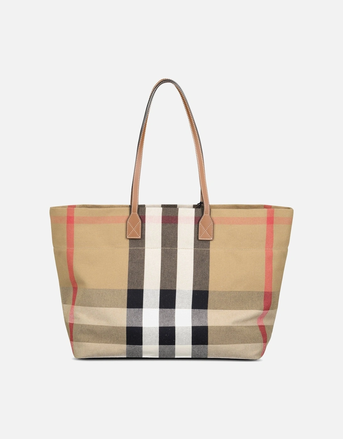 'London' Canvas Tote Bag Taupe Brown, 5 of 4