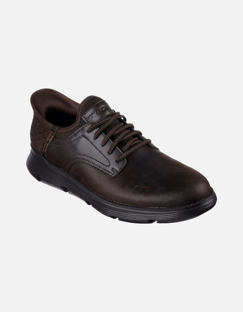 Mens Garza - Gervin 205046-CHOC Chocolate Lace Up Shoes