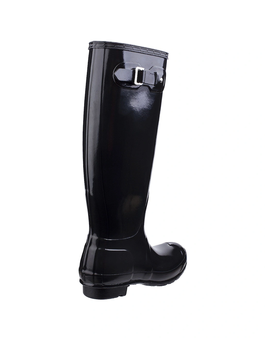 Womens Black Gloss Original Tall Wellington Boots