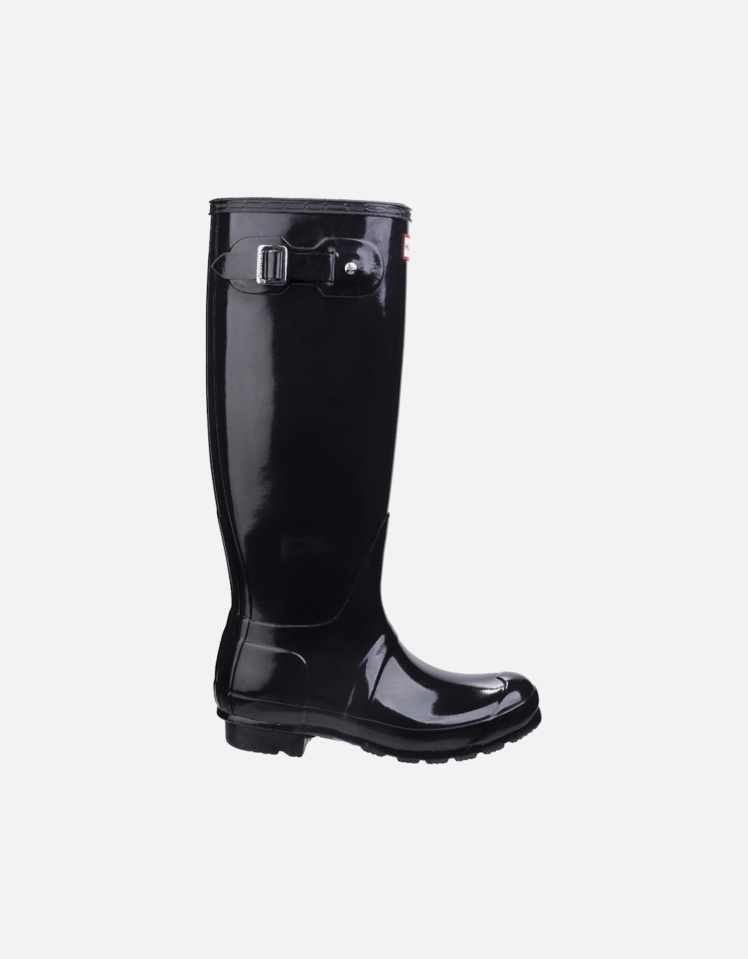 Womens Black Gloss Original Tall Wellington Boots