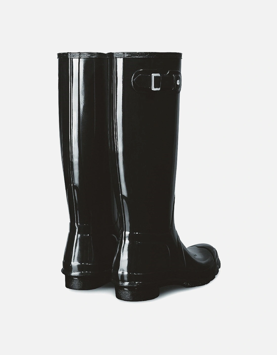 Womens Black Gloss Original Tall Wellington Boots