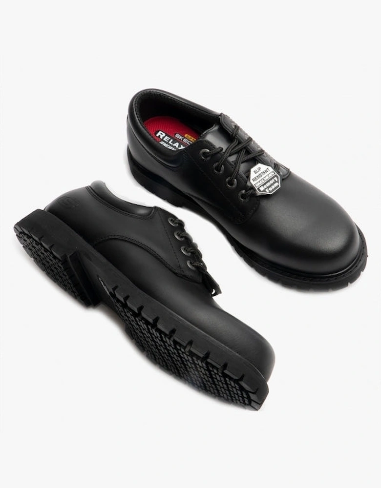 Work 77041EC COTTONWOOD ELKS SR Mens Occupational Shoes Black