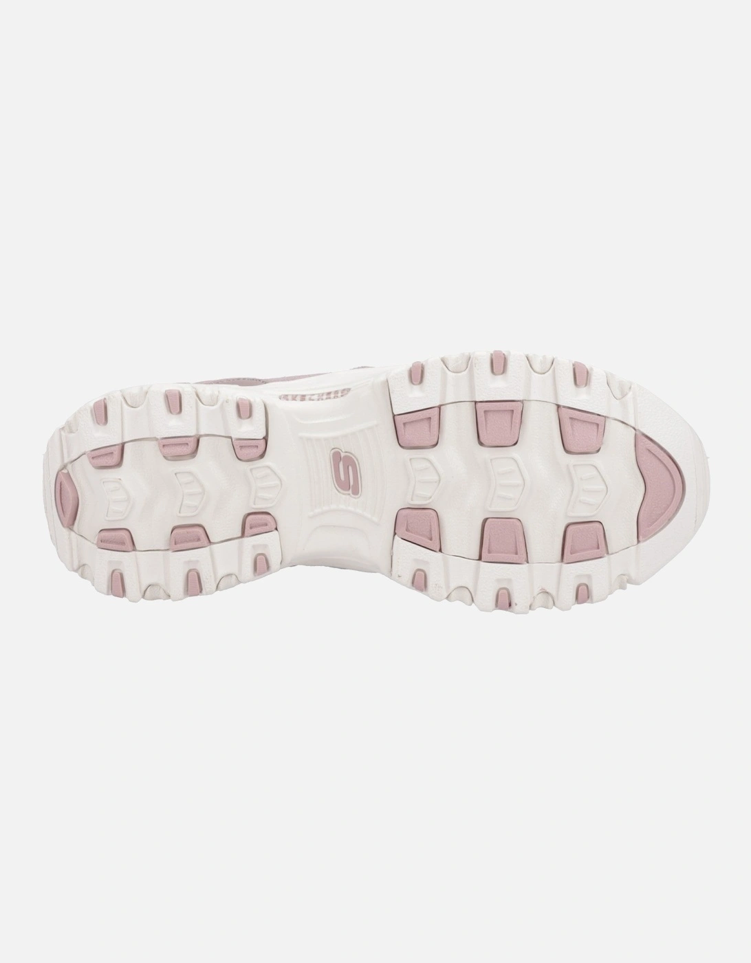 Womens D'Lites 167264-BLSH Blush Pink Lace Up Shoes