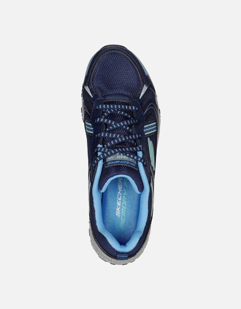 Womens Hillcrest 149820-NVBL Navy/Blue Lace Up Shoes