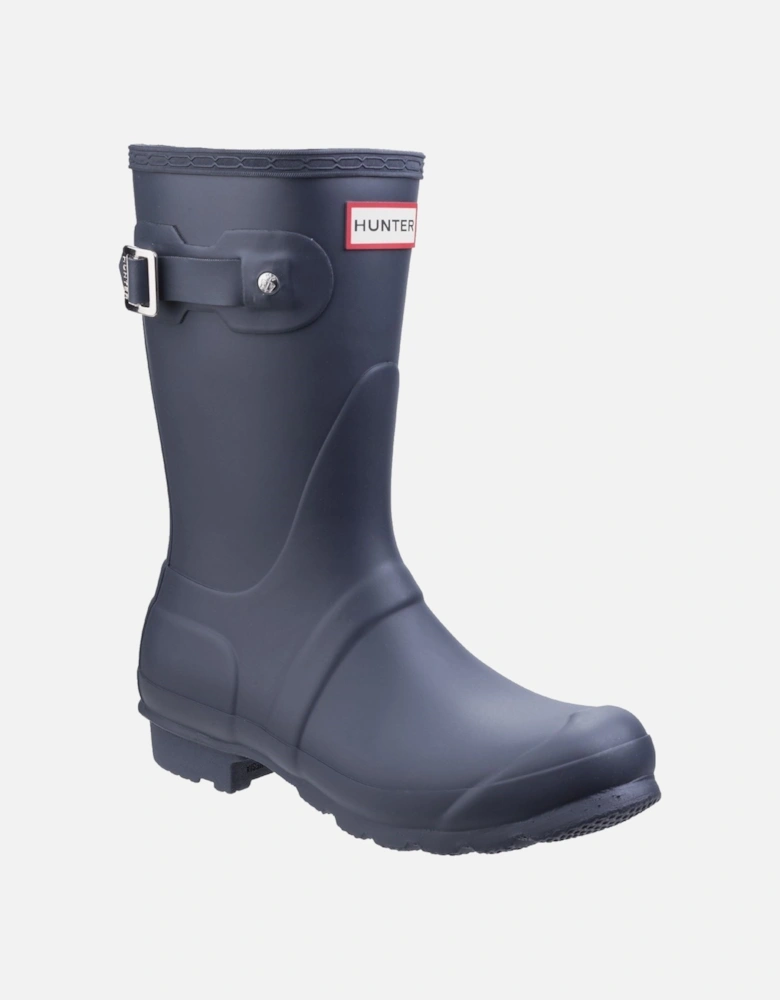 Women's Original Short Wellington Boots in Navy