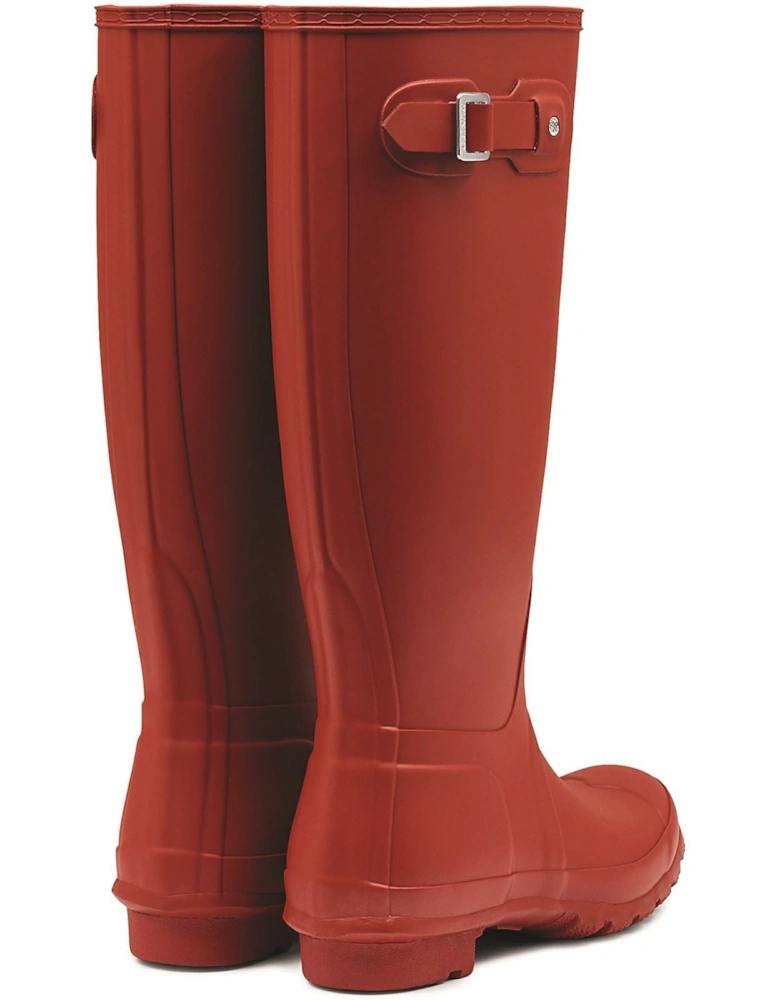 Women's Original Tall Wellington Boots in Military Red