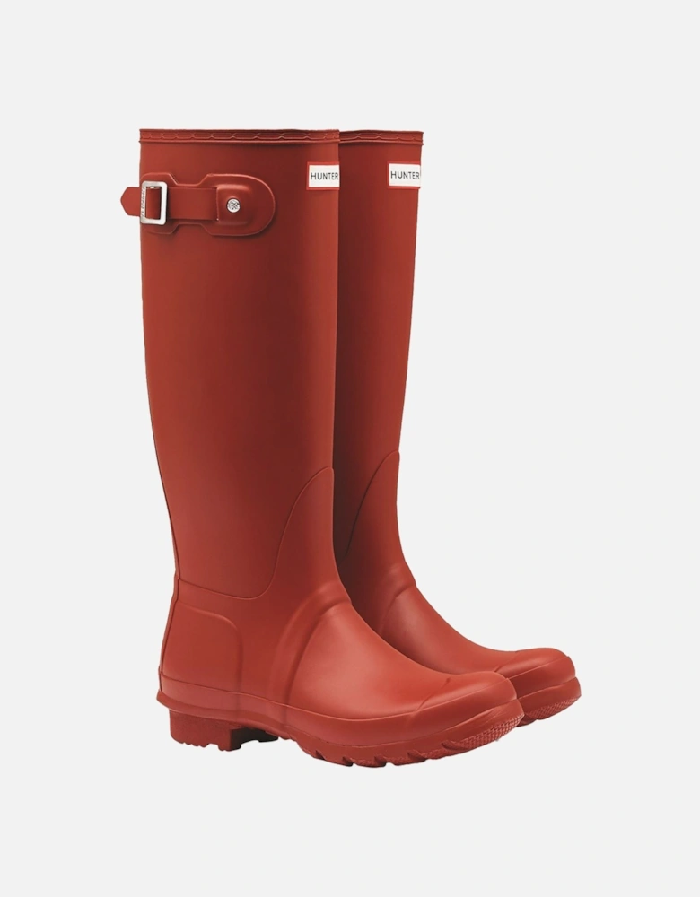 Women's Original Tall Wellington Boots in Military Red
