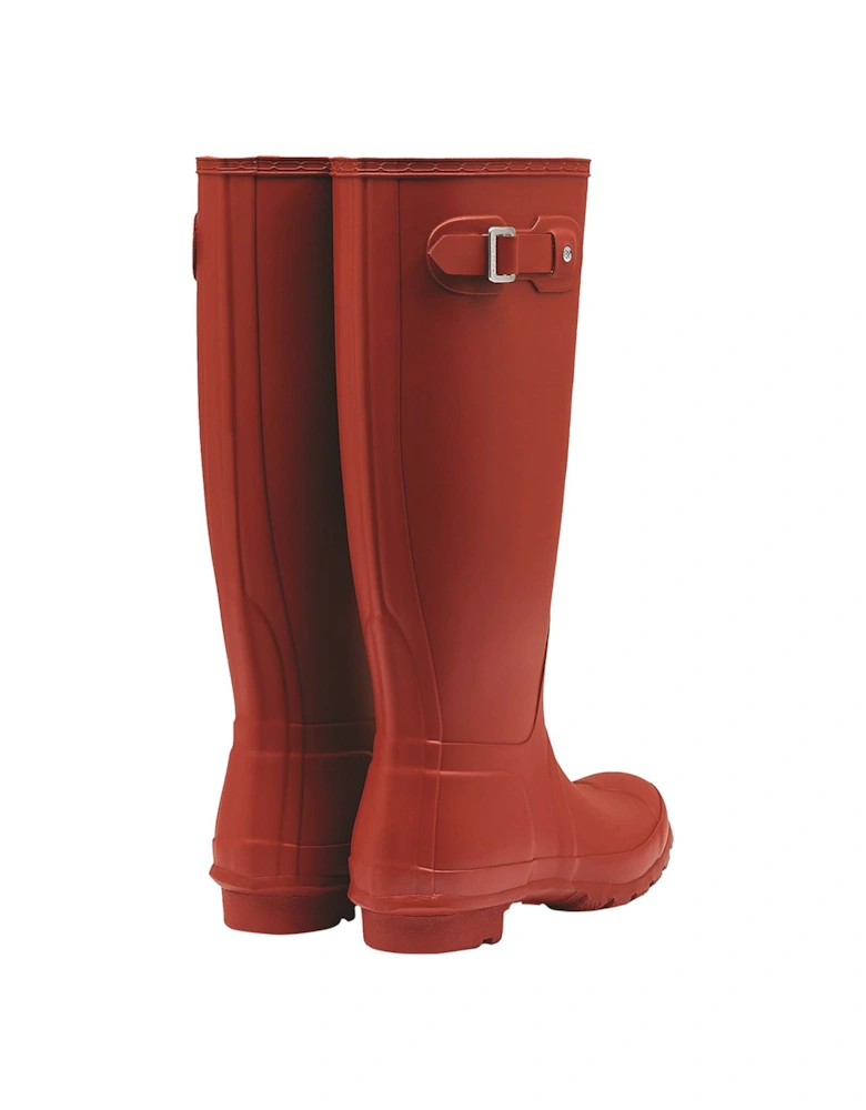 Women's Original Tall Wellington Boots in Military Red
