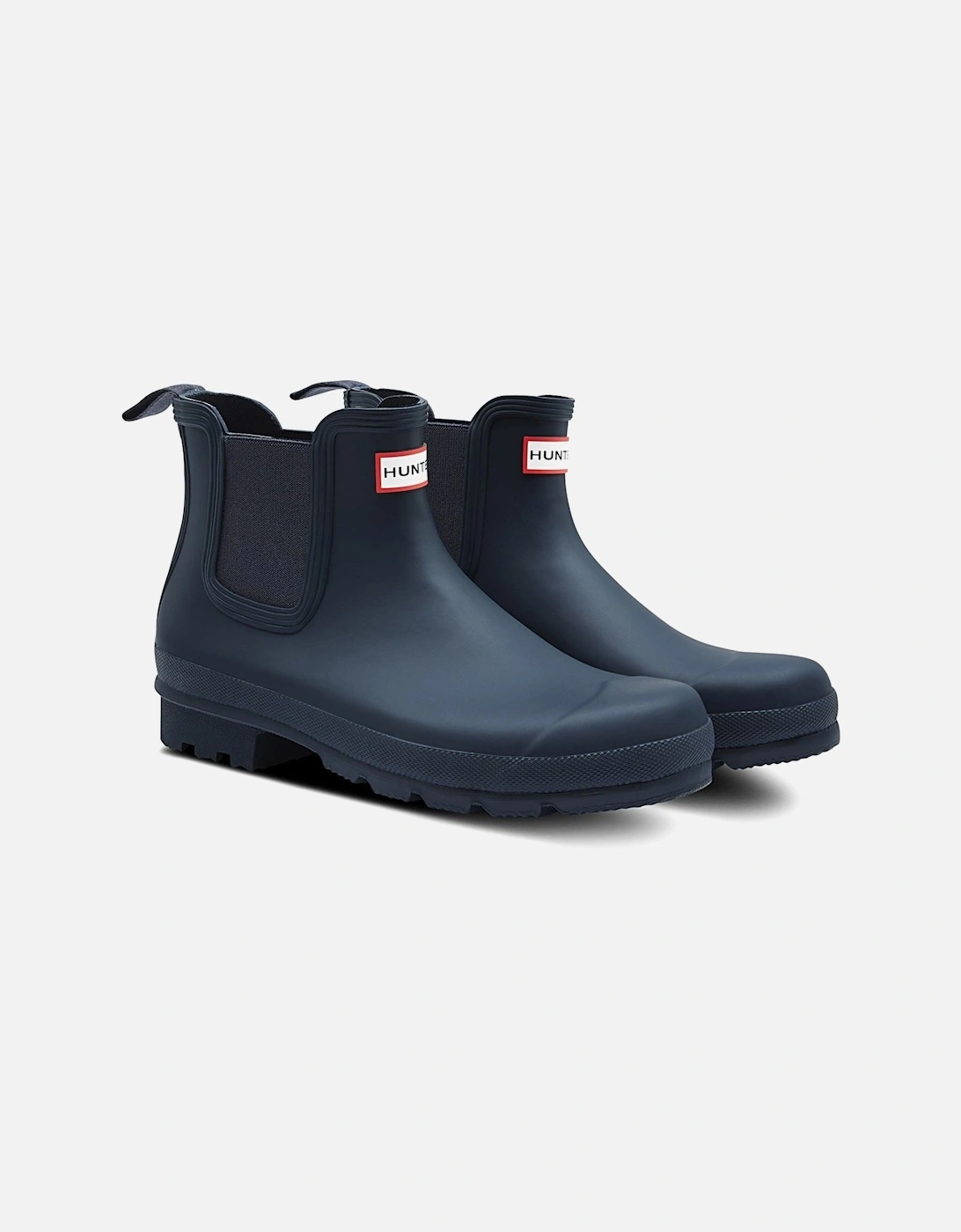 Men's Original Chelsea Boot in Navy, 6 of 5