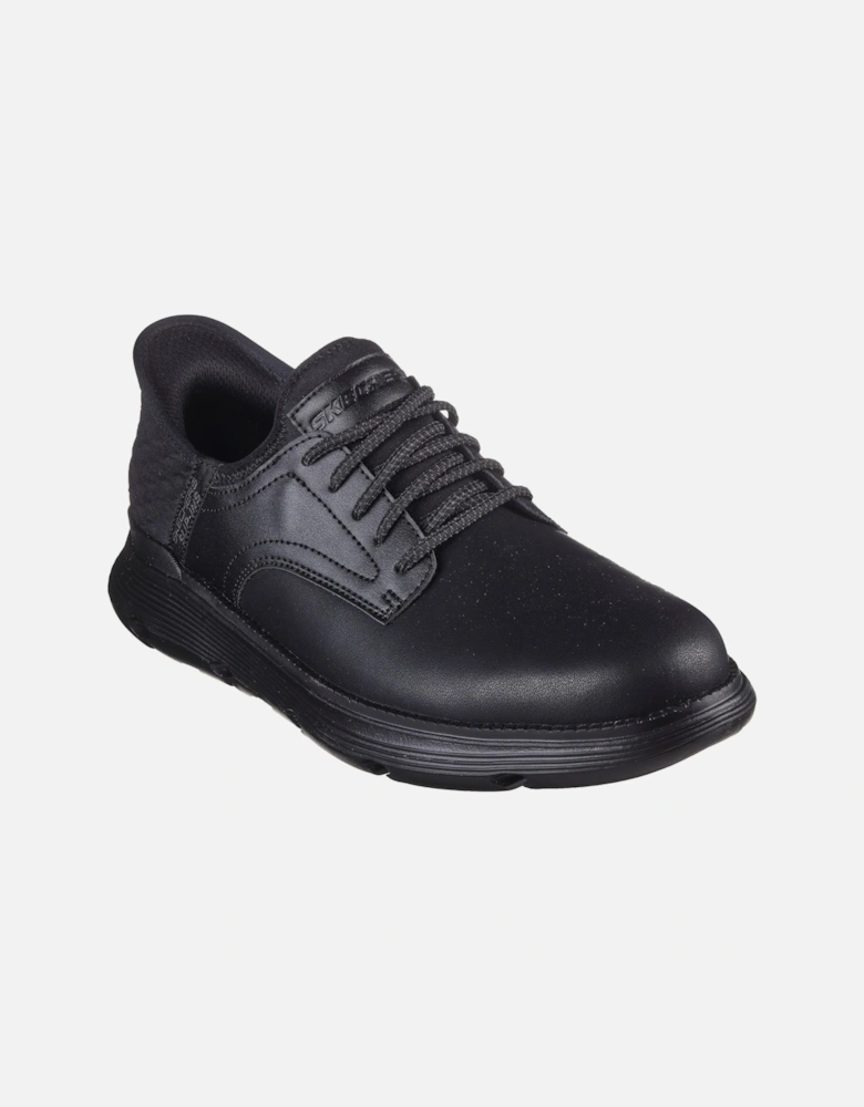 Mens Garza  Gervin 205046-BBK Black Lace Up Shoes