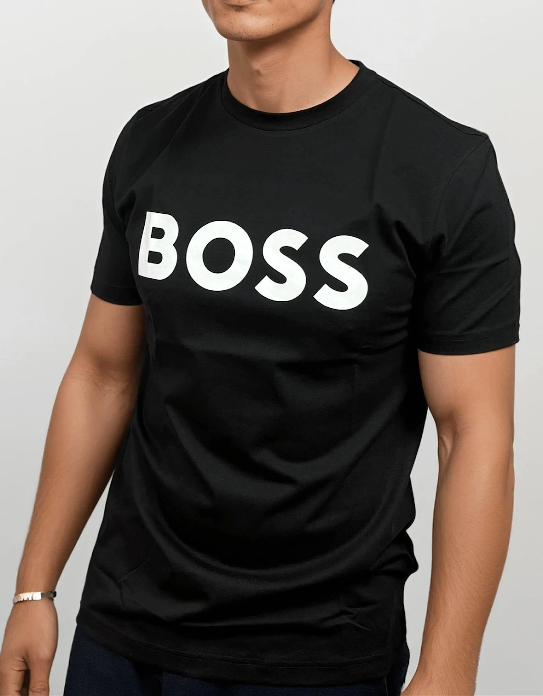 Thinking 1 Logo T-Shirt in Black