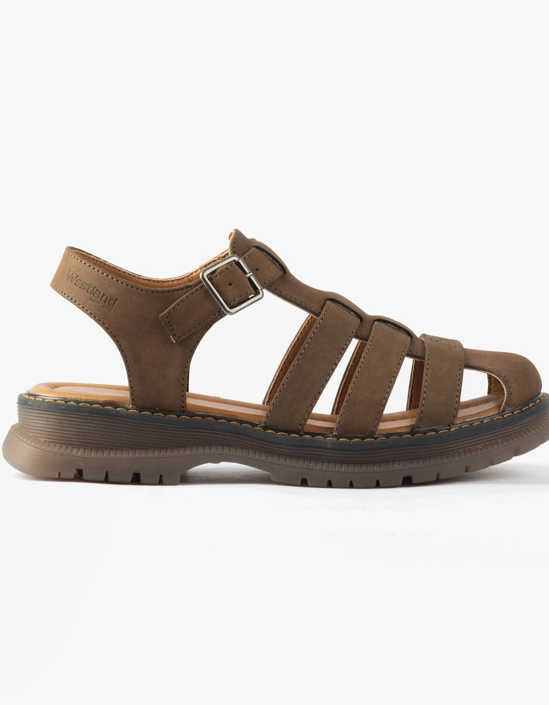 PEYTON 09 Womens Sandals Brown, 7 of 6