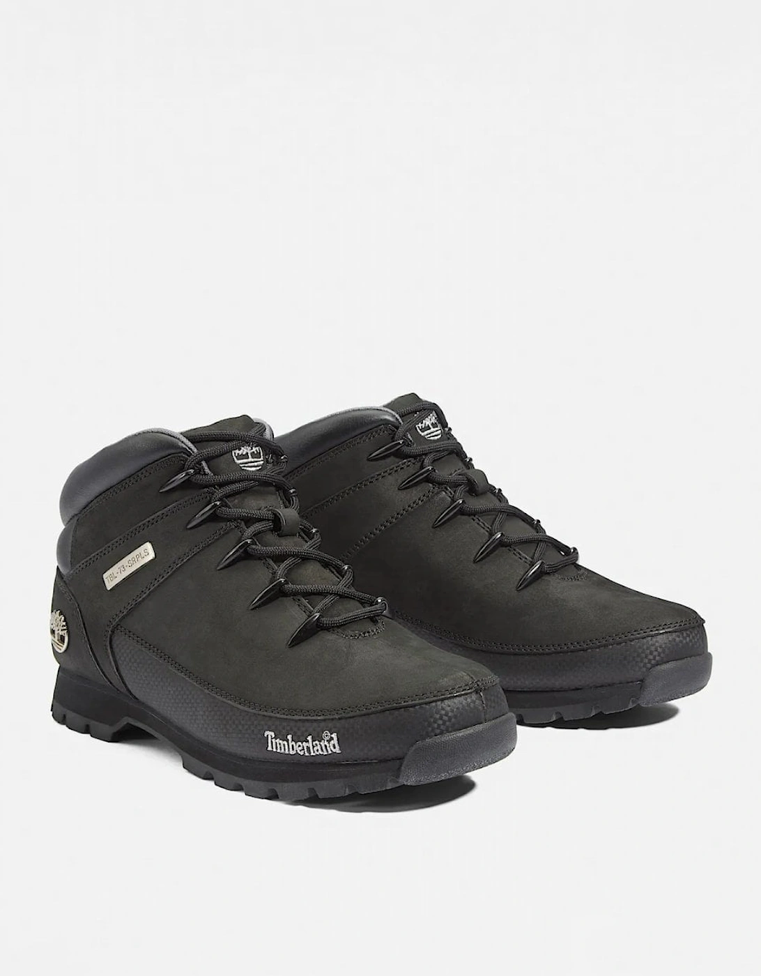 Euro Sprint Contrast Logo Mens Hiking Shoe - Black, 10 of 9