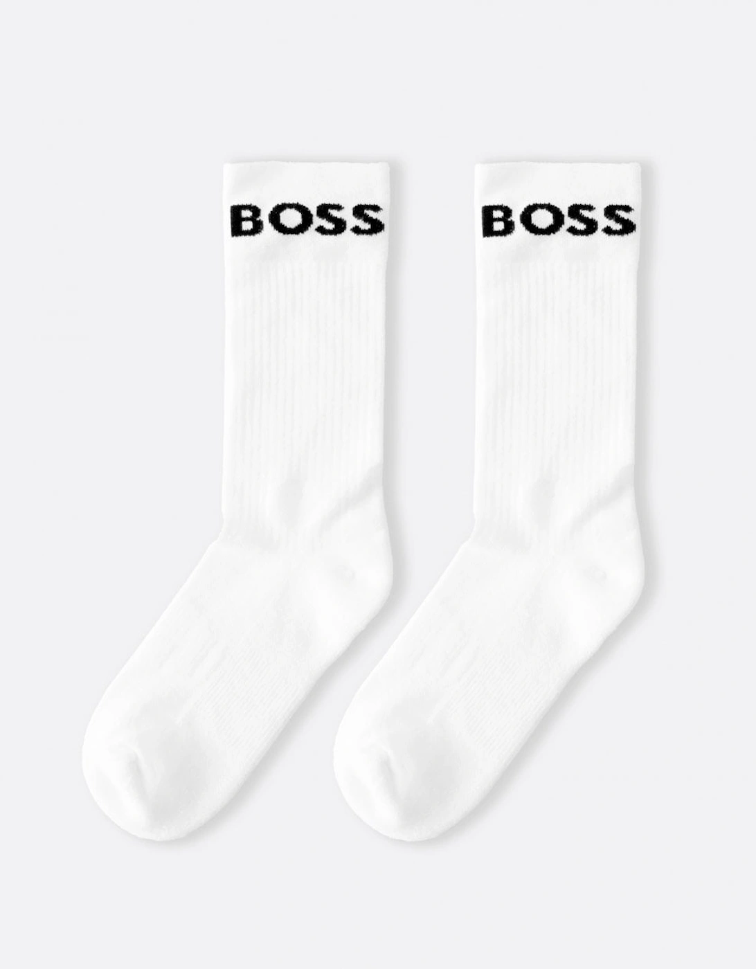 BOSS Green 2 Pack RS Sport Socks NOS - White/Black 100, 2 of 1