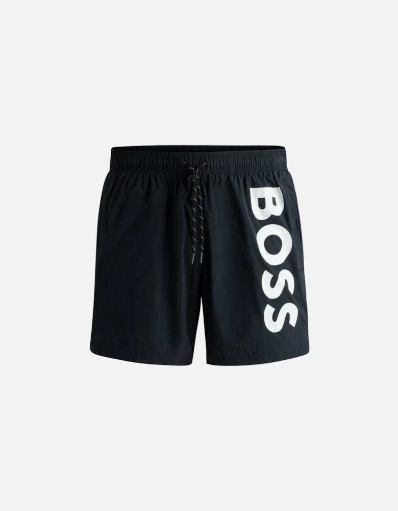BOSS Orange Octopus Mens Swim Shorts NOS - Black 001