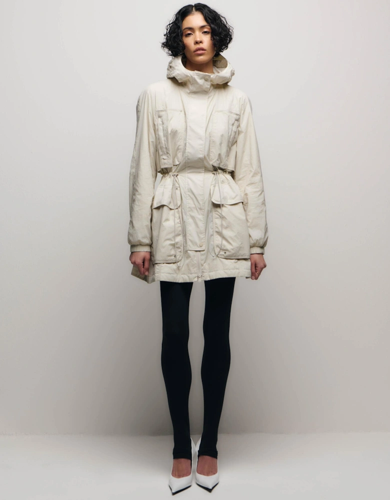 Misha Womens Casual Jacket - Silver Birch