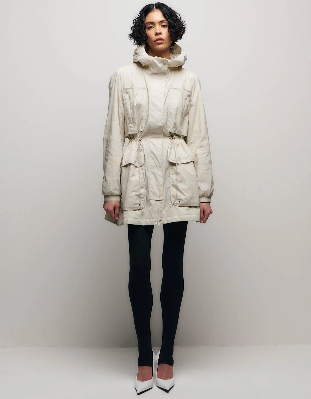 Misha Womens Casual Jacket - Silver Birch, 4 of 3