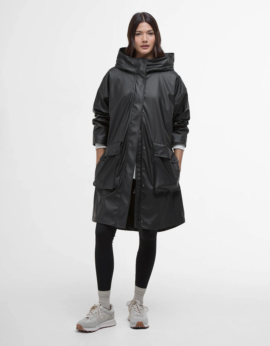 Atlas Womens Showerproof Jacket - Black, 9 of 8