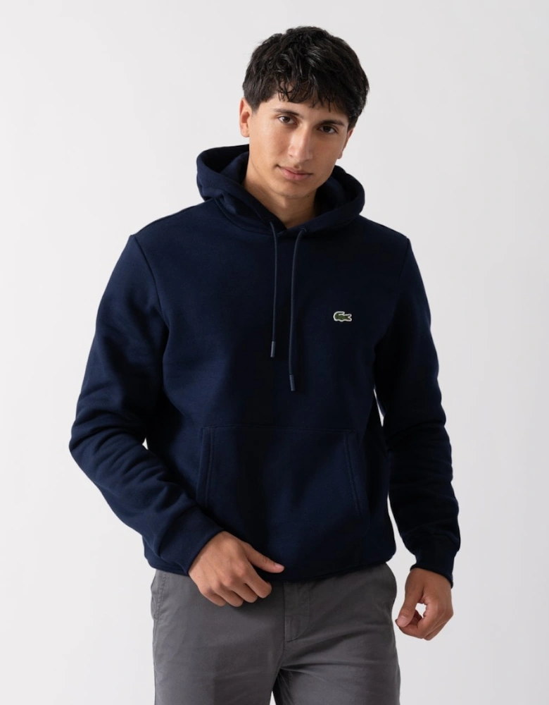 Mens Fleece Hoodie - Navy Blue 166