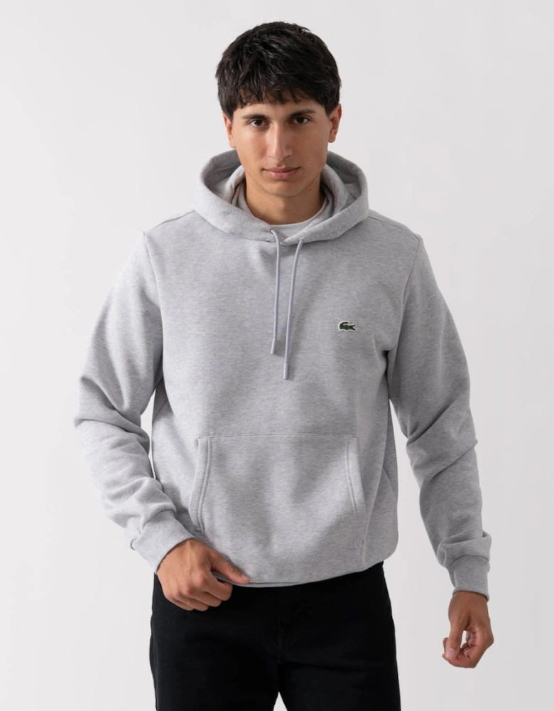 Mens Fleece Hoodie - Silver Chine CCA