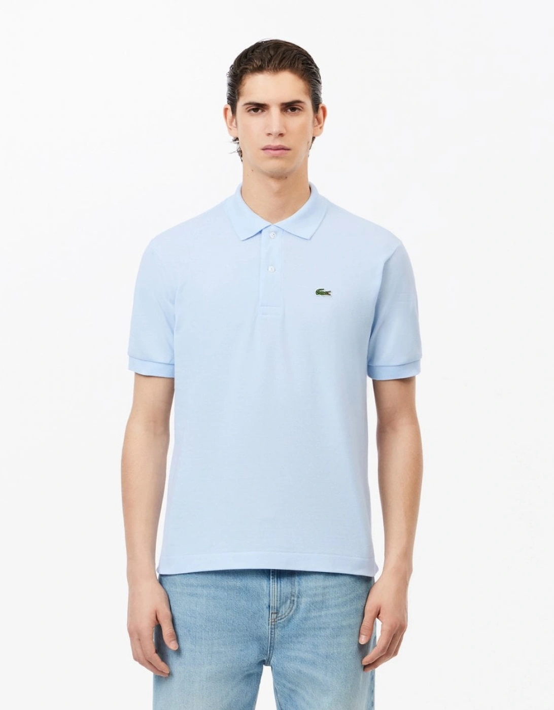 Classic Fit L.12.12 Mens Short Sleeve Polo Shirt - Light Blue t01, 4 of 3
