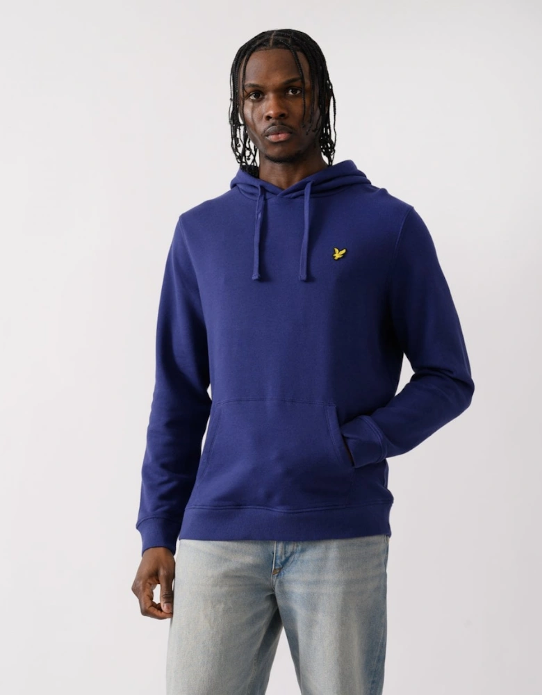 Lyle & Scott Mens Pullover Hoodie - X568 Deep Indigo