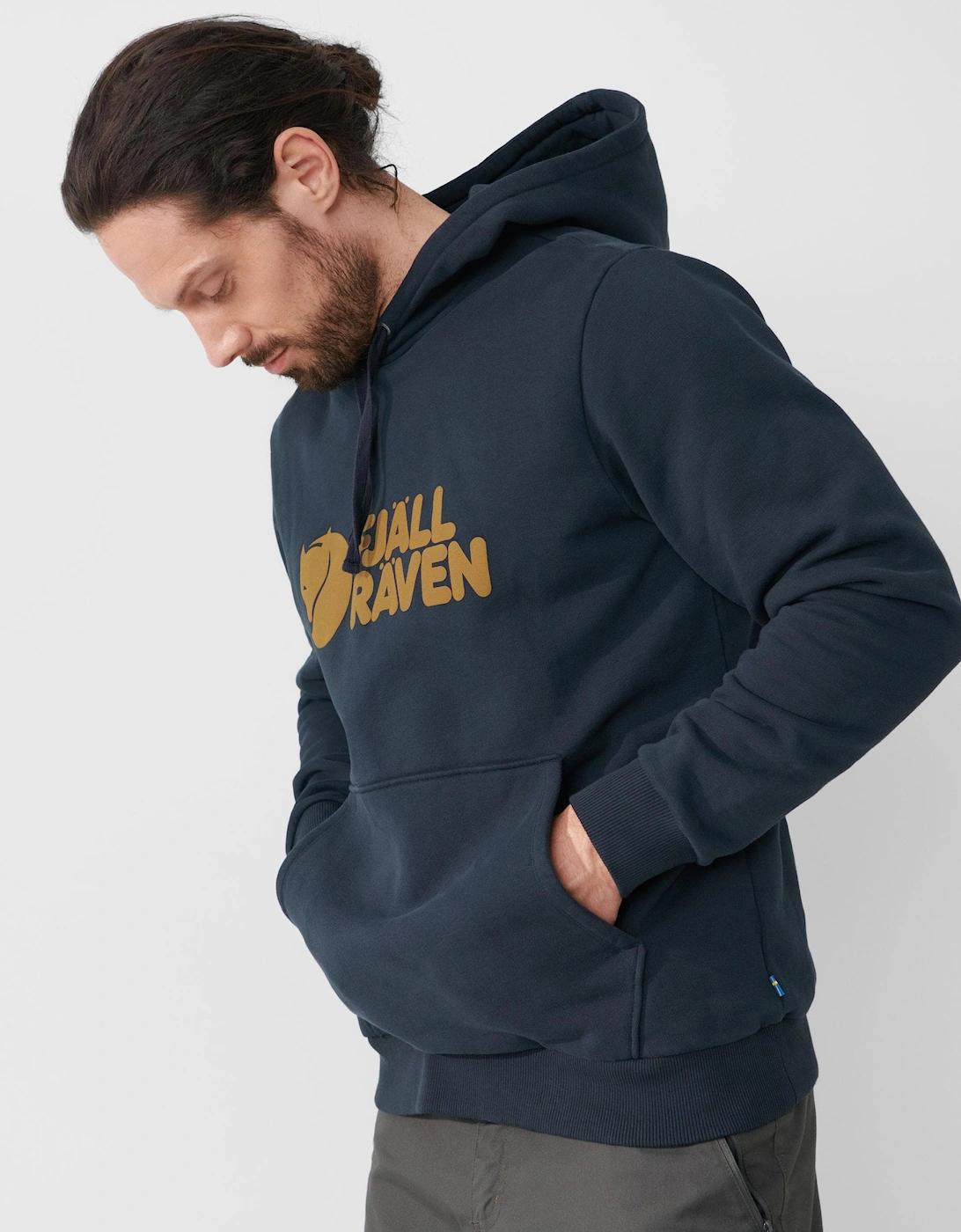 Logo Mens Hoodie - Dark Navy 555, 6 of 5