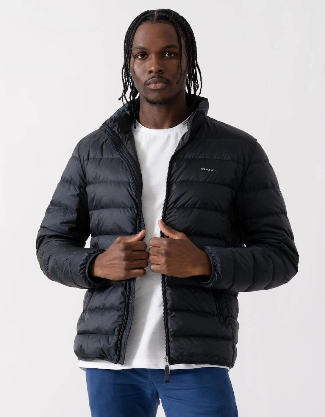 Light Mens Down Jacket - 5 Black, 5 of 4