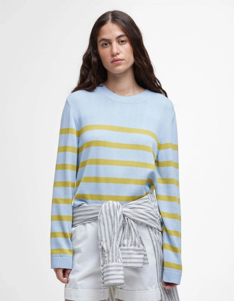 Bronya Womens Jumper - Breeze Blue