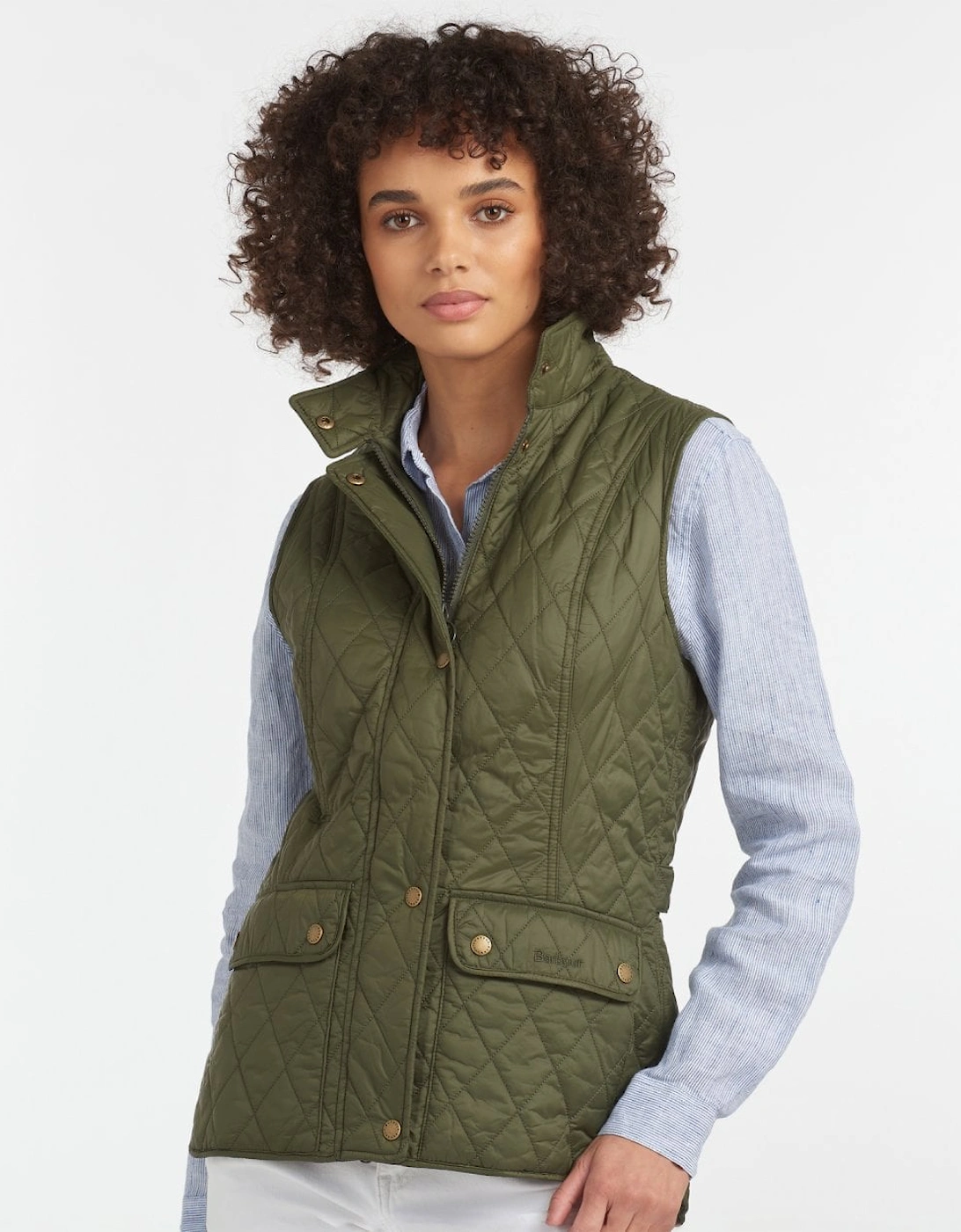 Otterburn Womens Gilet - Olive, 8 of 7