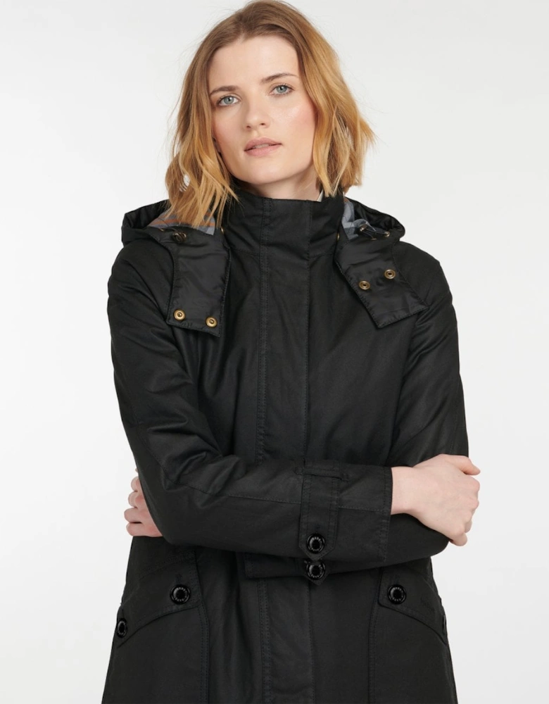 Cannich Wax Womens Jacket - Black/Modern
