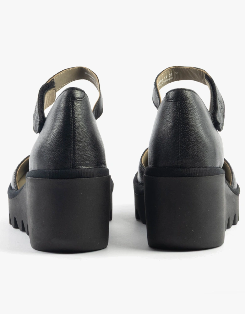 BISO305FLY Womens Sandals Black