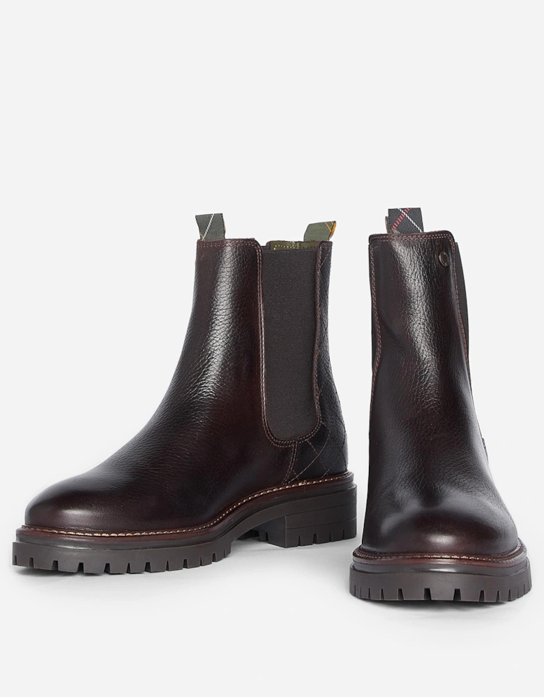 Evie Womens Chelsea Boots - Brown