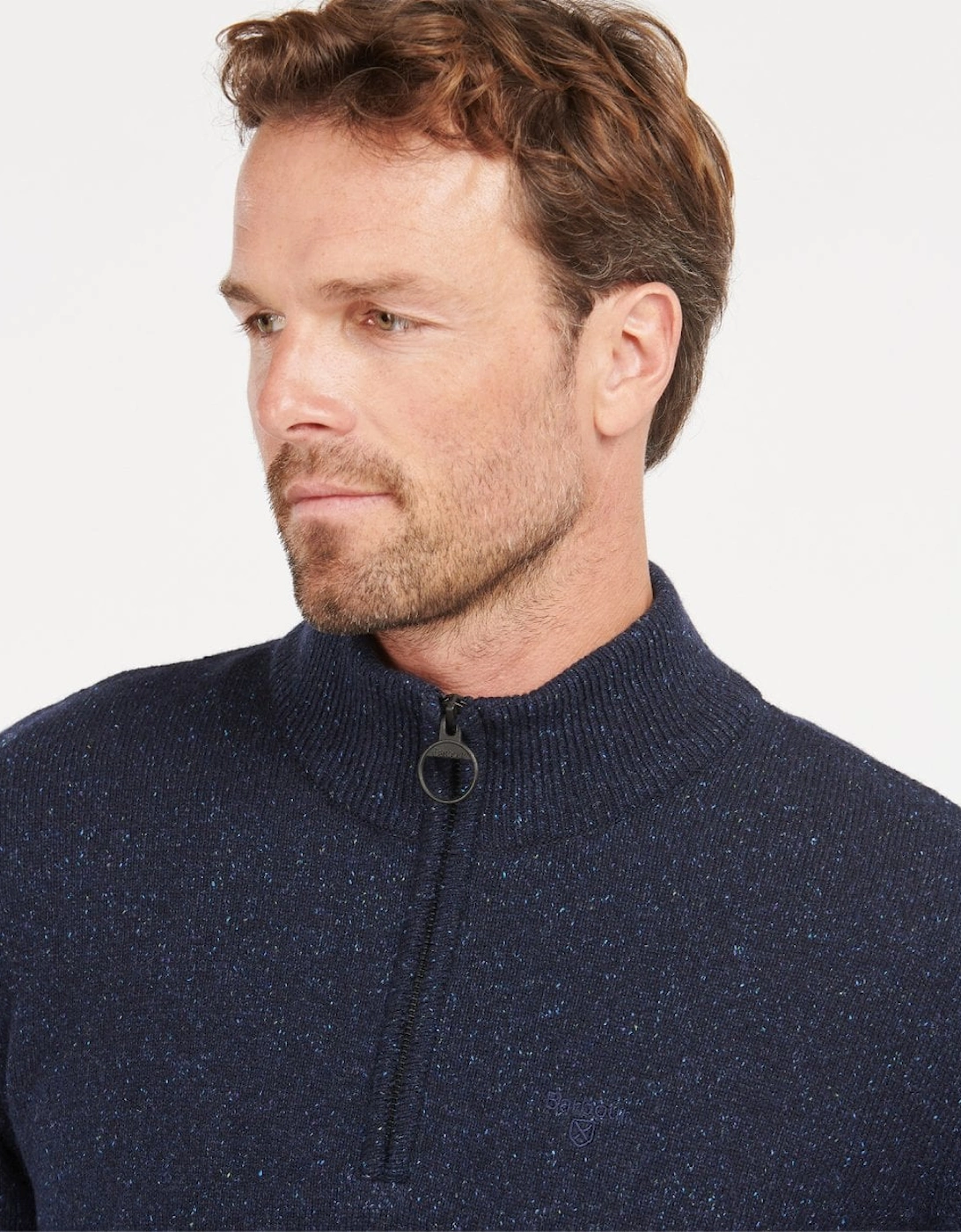Tisbury Half Zip Mens Sweatshirt - Navy