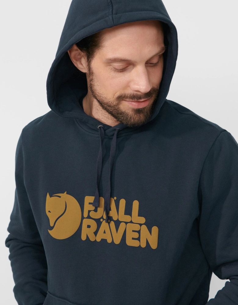 Logo Mens Hoodie - Dark Navy 555
