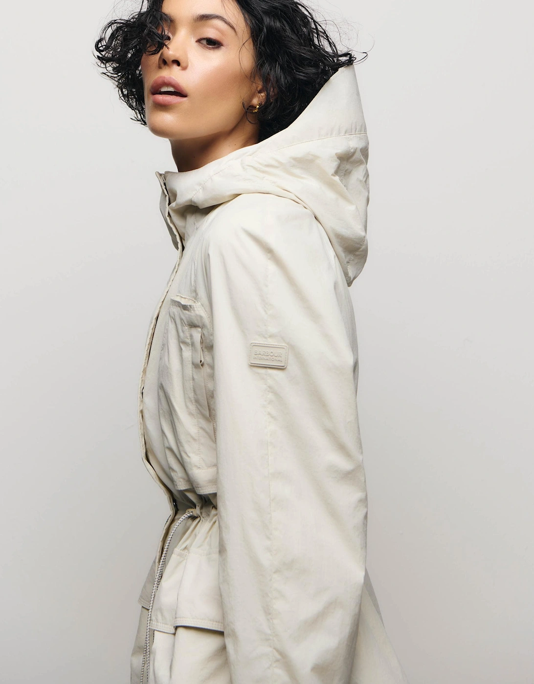 Misha Womens Casual Jacket - Silver Birch