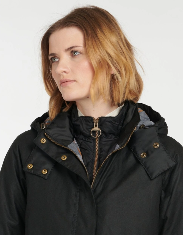 Cannich Wax Womens Jacket - Black/Modern