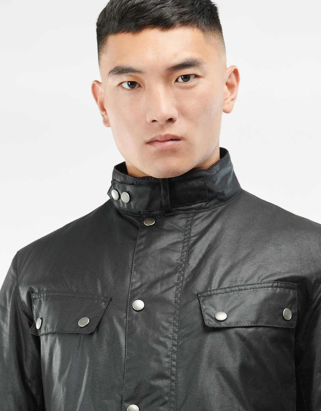 Tourer Duke Mens Wax Jacket - Black