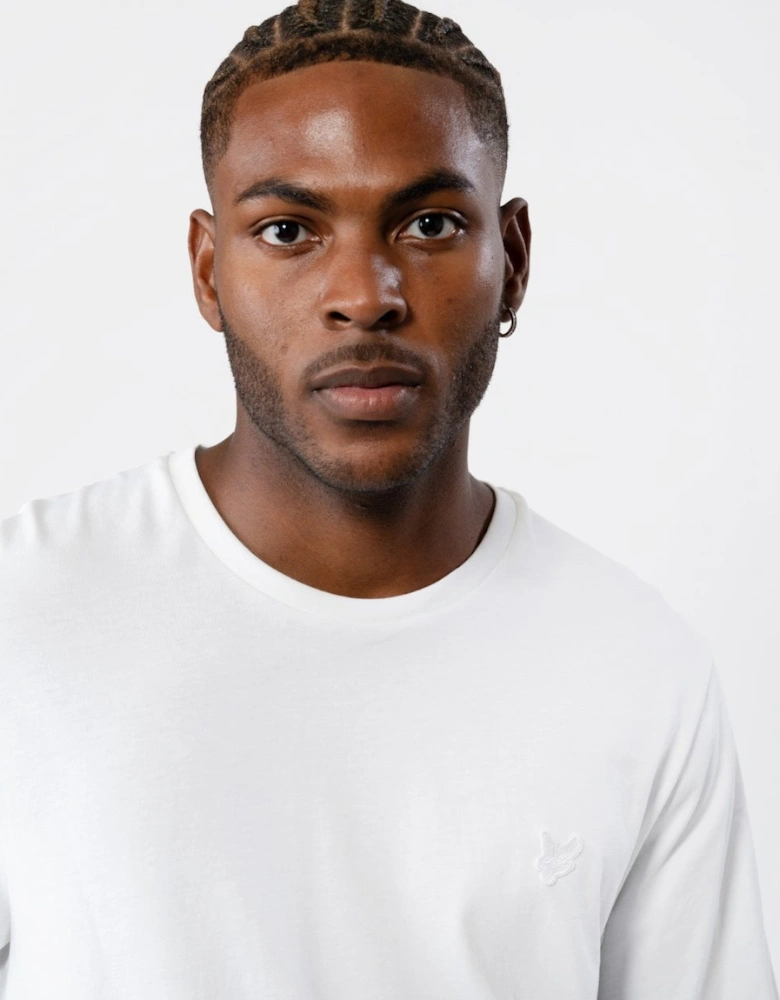 Lyle & Scott Tonal Eagle Mens T-Shirt - 626 White