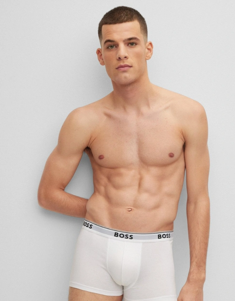 BOSS Orange 3 Pack Mens Power Trunks NOS - White/Grey/Black 999