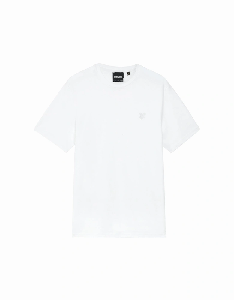 Lyle & Scott Tonal Eagle Mens T-Shirt - 626 White